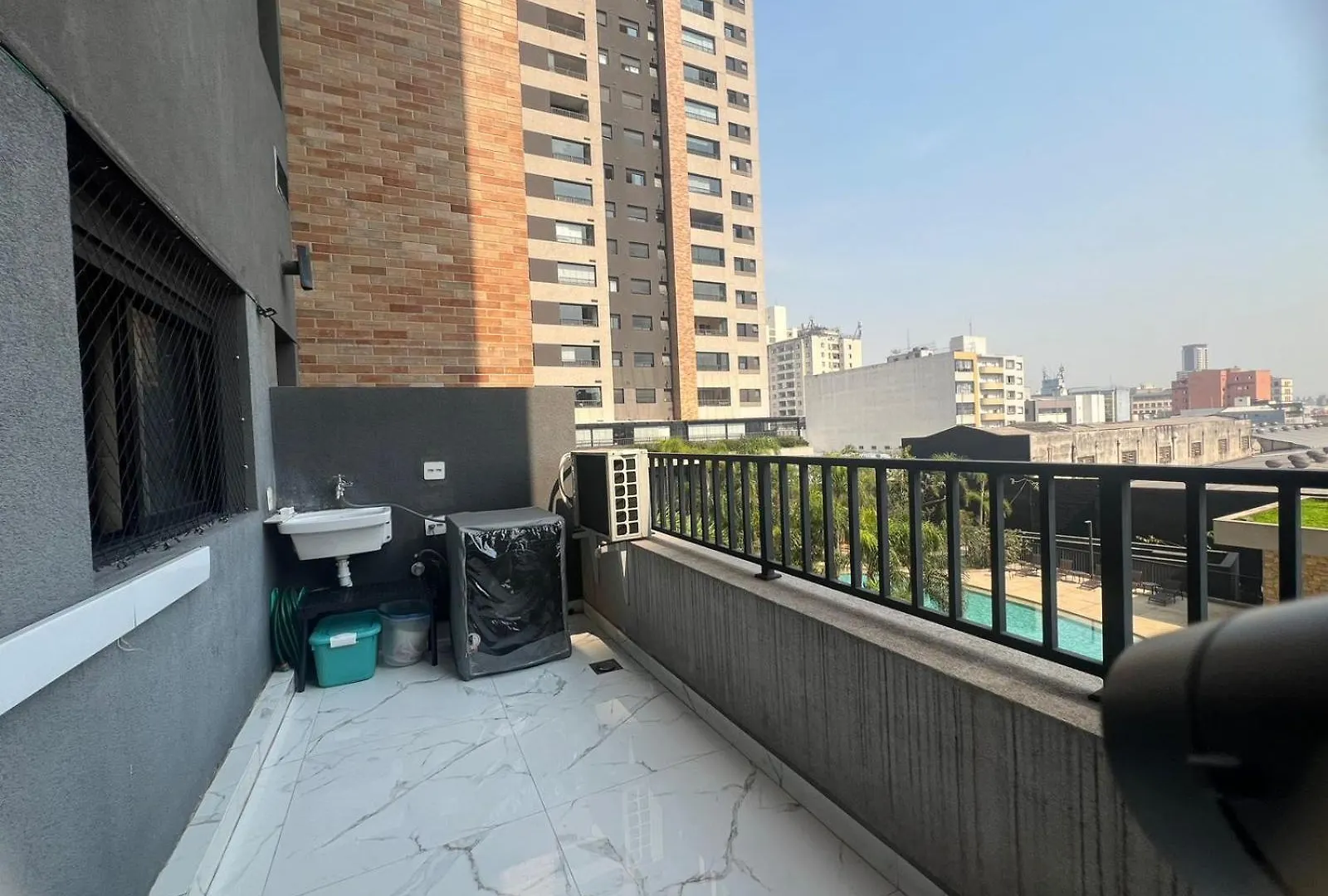Apto Garden - Resort Com Piscina Borda Infinita Sp Sao Paulo