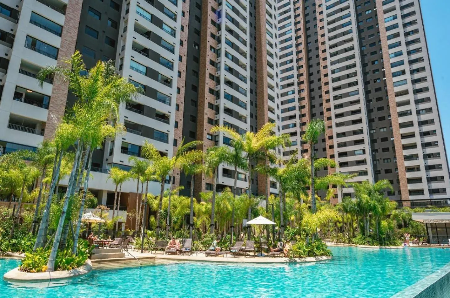 Apartment Apto Garden - Resort Com Piscina Borda Infinita Sp Sao Paulo
