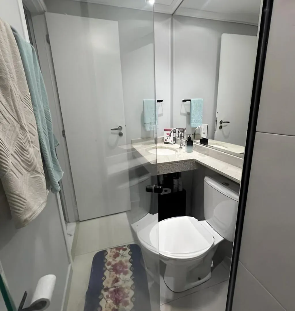 Apto Garden - Resort Com Piscina Borda Infinita Sp Sao Paulo Apartment