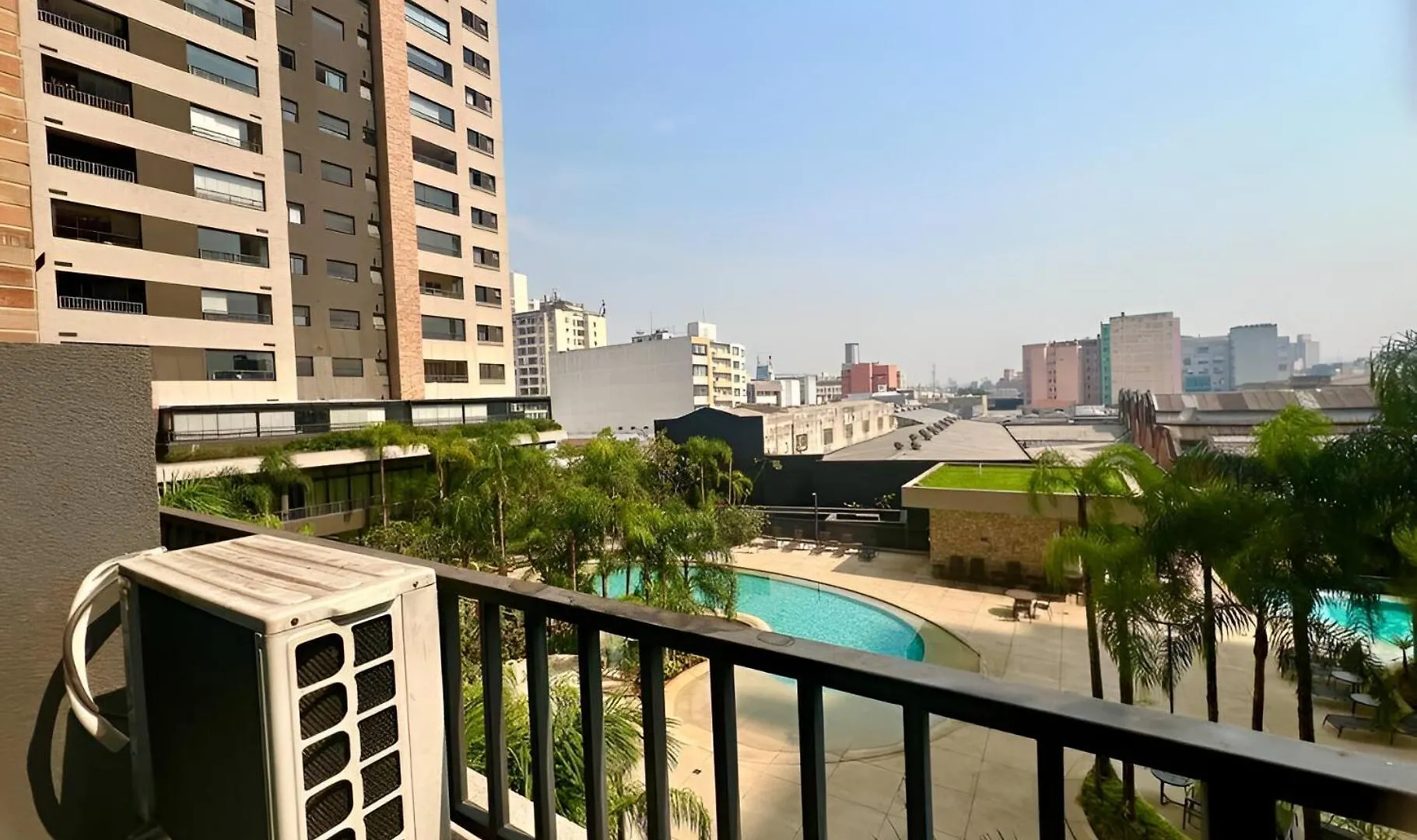 Apto Garden - Resort Com Piscina Borda Infinita Sp Sao Paulo Apartment